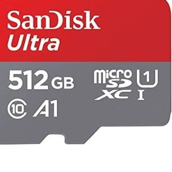 Kartu Memori Sandisk Ultra 32GB/64GB/128GB/256GB/512GB Microsd - 32 gb