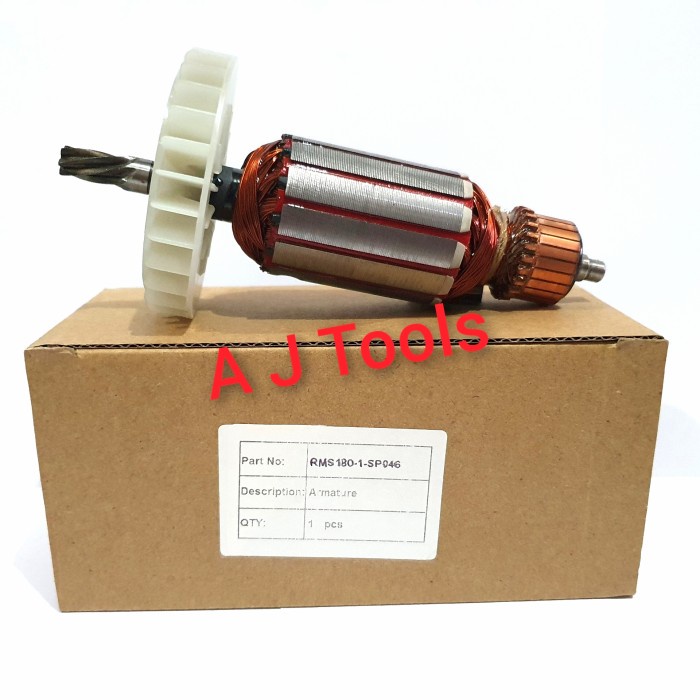 [BISA COD] Original Armature / Angker Mitersaw 7 Ryu Rms 180-1 / Perlengkapan Rumah Tangga Murah / P