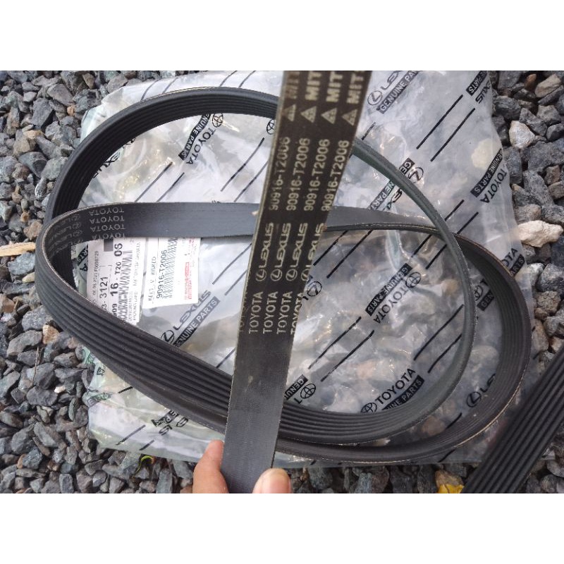 V-Belt Hilux diesel fan belt Hilux diesel fan belt Innova diesel fan belt Fortuner diesel ori 90916-