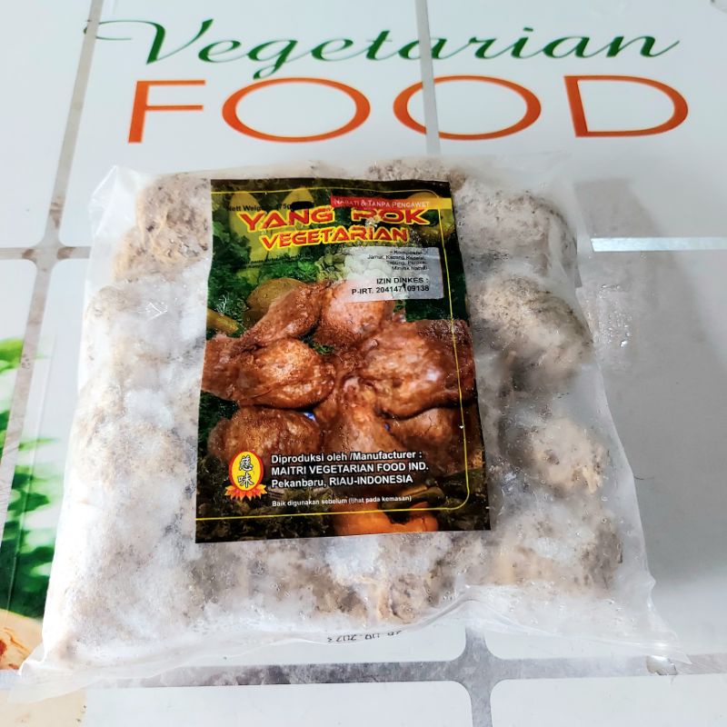 

YANG ROK, 475g, ( FROZEN FOOD), HALAL, VEGAN, MAITRI