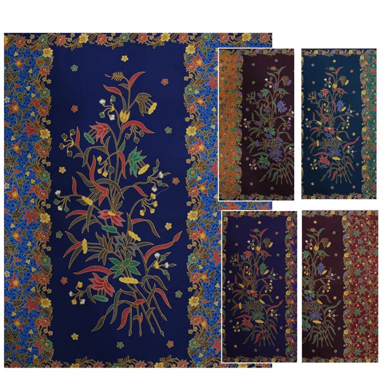 Sarung Wanita Batik Suramadu motif Bunga Anyelir