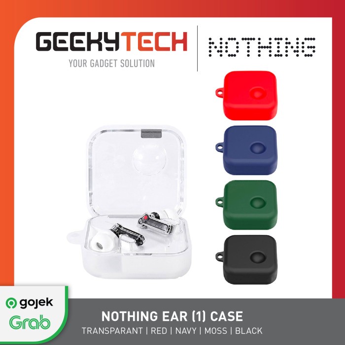 Hard Nothing Ear 1 Casing Silicone Protective / Rubber Case