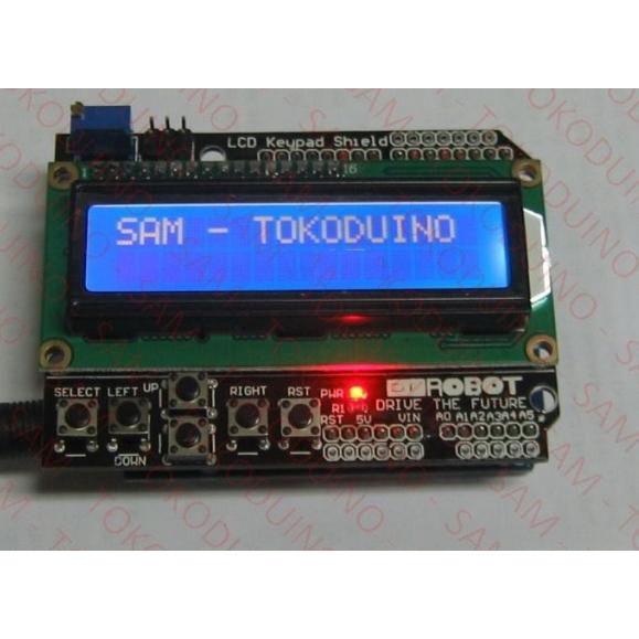 ARDUINO LCD KEYPAD SHIELD - LCD SHIELD 16x2