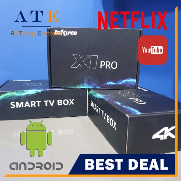 Produk Terbaru Inforce X1 Pro - Smart Android Tv Box - Upgrade Tv Anda Gak Pake Mahal