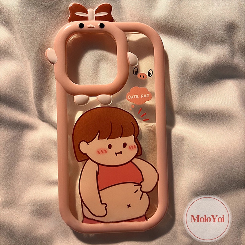 Soft Case Motif Kartun Monster 3D Untuk iPhone 11 12 13 14 Pro MAX 7Plus 8Plus XR 6 6S 14 Plus X XS MAX SE 2020