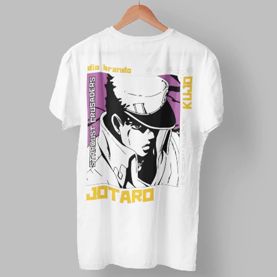 Tshirt Jotaro Kujo JoJo's Bizarre Anime Manga Premium Unisex