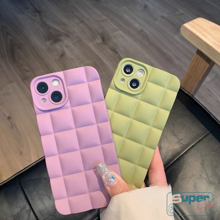 Soft Case Matte Warna Permen Gaya Vintage Untuk iPhone 11 12 13 14 Pro MAX XR X XS MAX 6 6s 7 8 Plus SE 2020