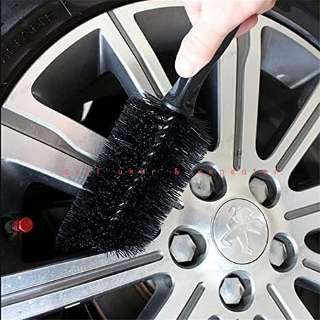 Sikat Velg Pembersih Velg Pelek Semir Ban Mobil Motor Wheel Brush