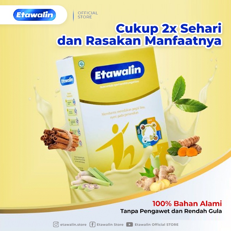 

BEST SELLER 1 BOX Etawalin Susu Kambing Etawa Yang Diformulasikan Dengan Bahan 100% Herbal Alami Pilihan