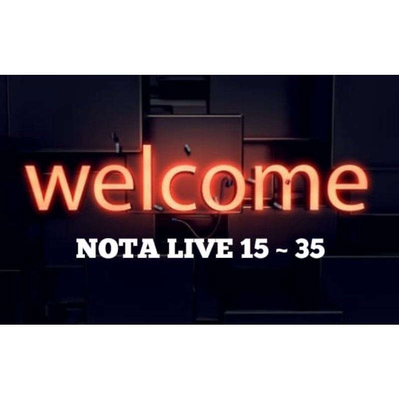 live nota 15 ~ 35