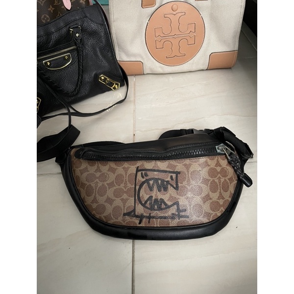 PRELOVED COACH WAIST BAG MEN