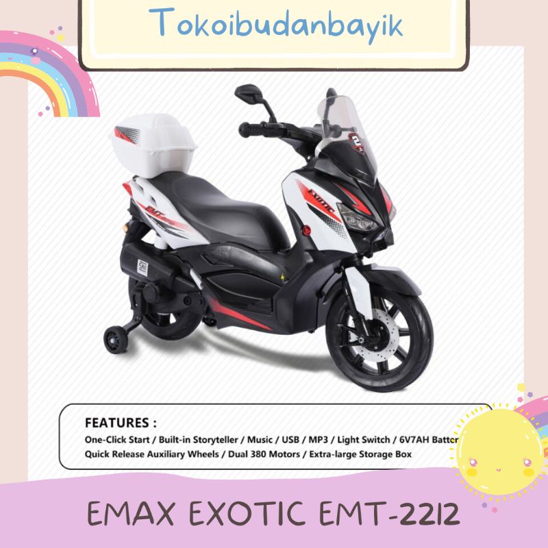 MOTOR AKI EXOTIC EMT-2212/MAINAN MOTOR AKI EMAX