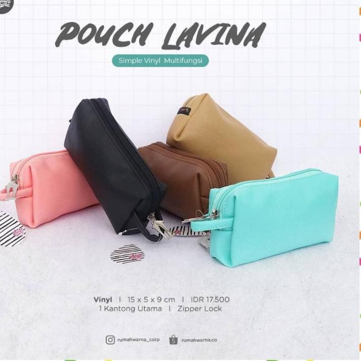 HOT Pouch Lavina Rumah Warna Dompet ☄ 883