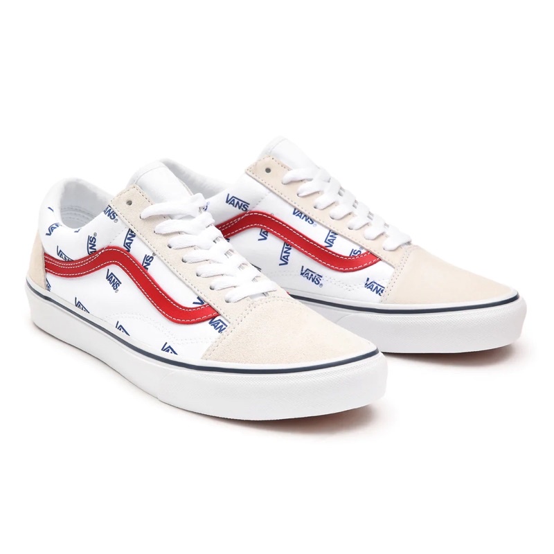 Vans Old Skool Print True White