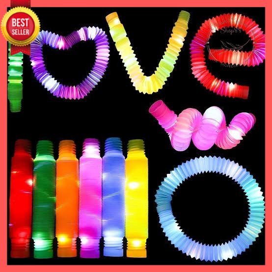 GOS -D215- Mainan Pop Light -Mainan Anak Pop Light LED Tubes - Poplight Viral