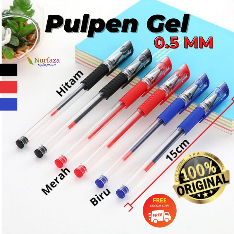 

Pulpen Gel Mini 0,5 MM Bulpoin Bulpen Pena Alat Tulis Kantor Sekolah Tinta Gel Original