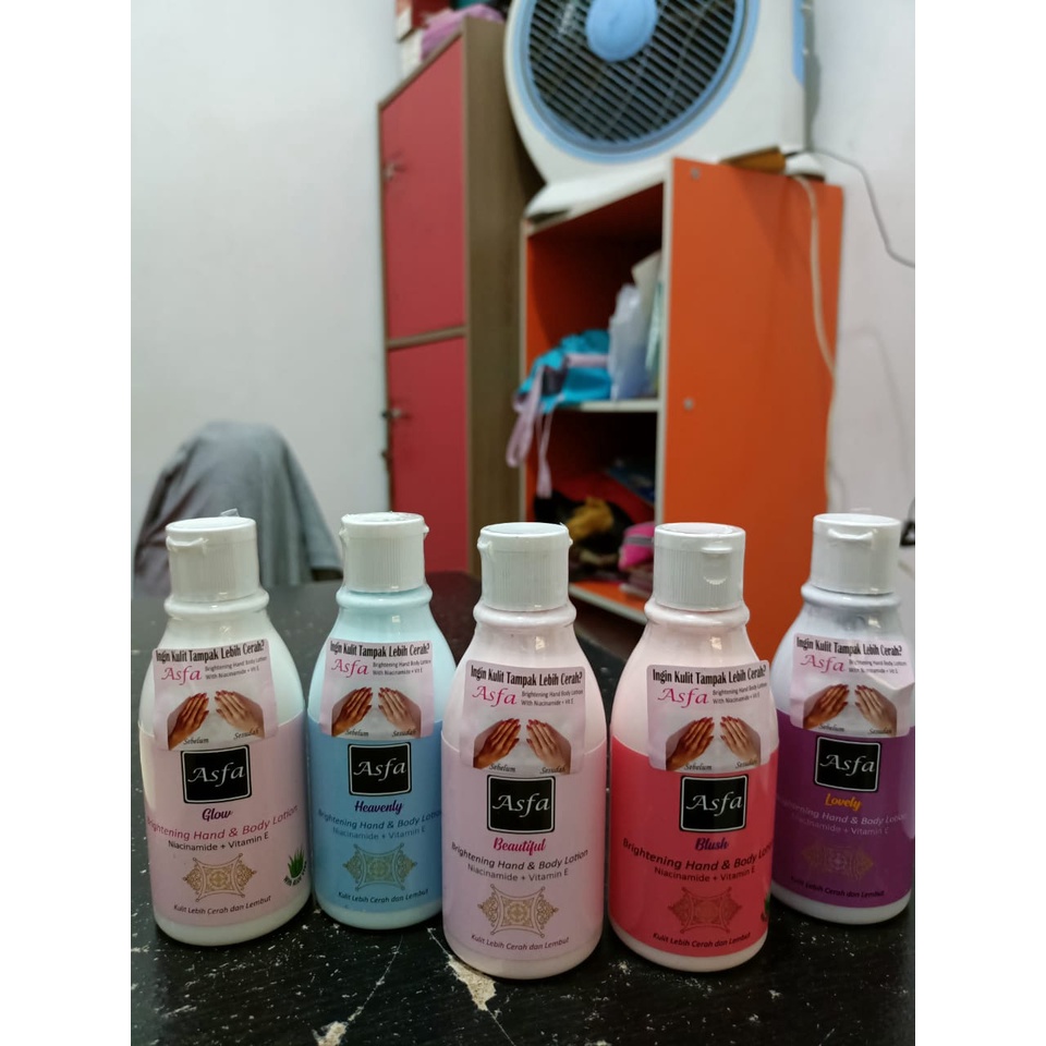 Asfa Brightening Hand Body Lotion 130 ml