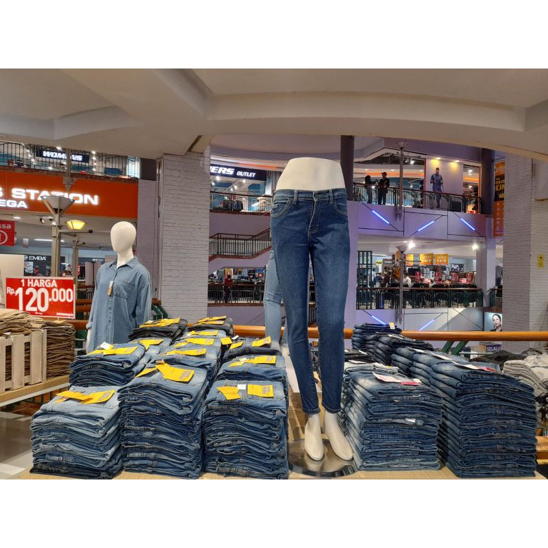 JJ JEANS PINK BY JJ jeans wanita dewasa perempuan remaja cewek denim