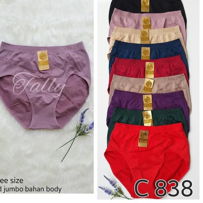 TALLY CD 838 Celana Dalam Jumbo Bahan Rajut