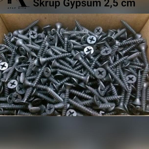 Skrup Gypsum / Screw Gypsum 6x1 inch / Skrup Papan 1000 pcs