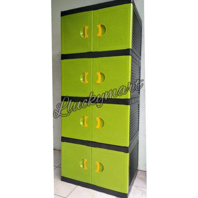

lemari pakaian plastik jumbo ssn 4 stock ready