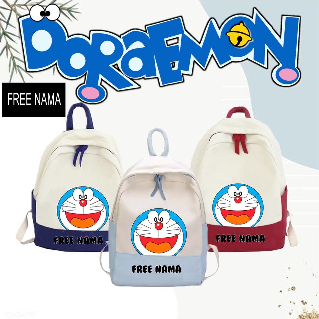 Tas karakter Doraemon Anak Perempuan Laki Laki Sd Ransel Sekolah