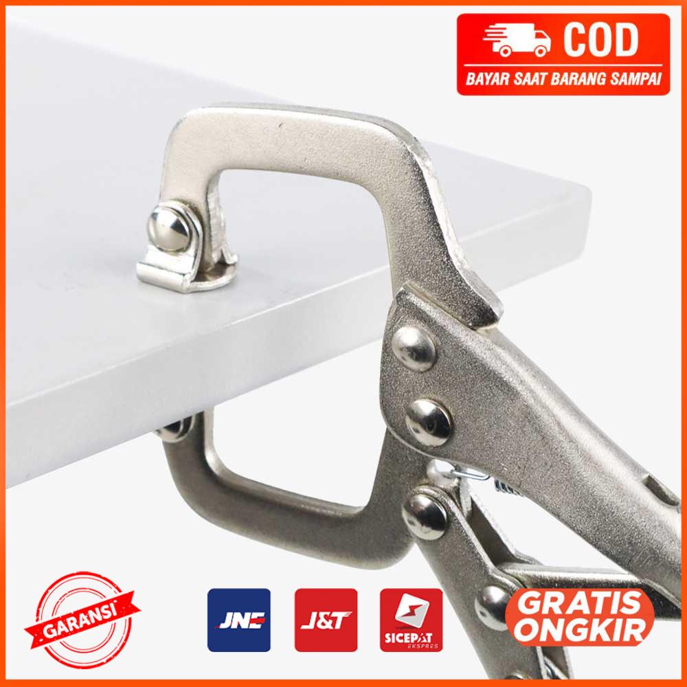 Tang Penjepit Vise Grip Welding Mouth C Clamp 5 Inch A161