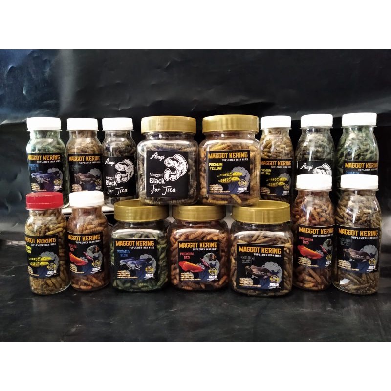 Maggot carophyll Super new premium yellow pelet channa maggot yellow maggot blue