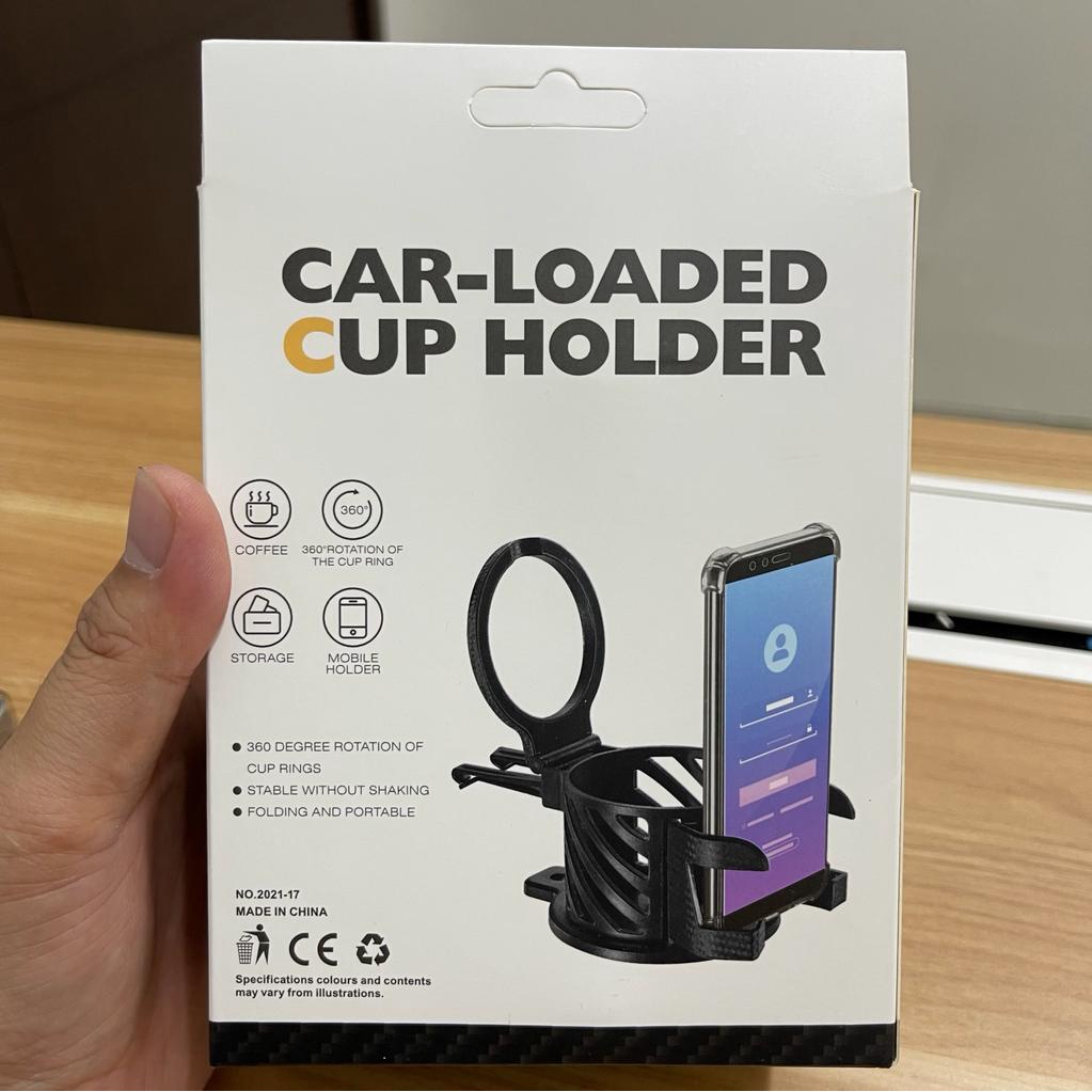 PROMO SALE HOLDER MOBIL GELAS HD-41 CAR LOADED CUP HOLDER SERBAGUNA HD41