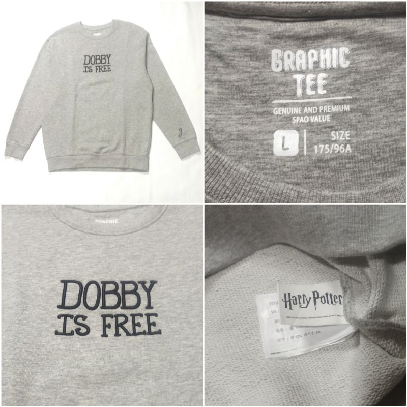 Spao x harry potter crewneck