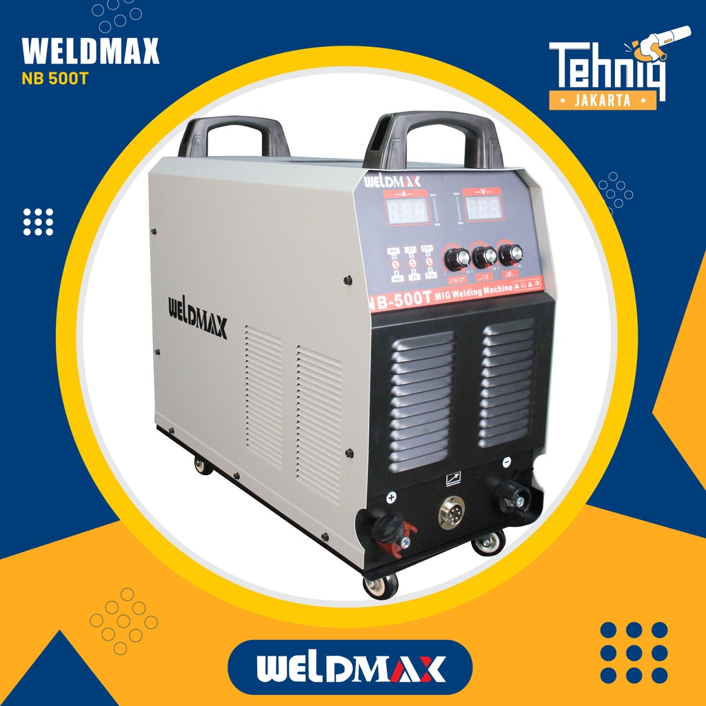 MESIN LAS LISTRIK/TRAFO LAS WELDMAX ZX7 500T - STICK - PORTABLE STICK