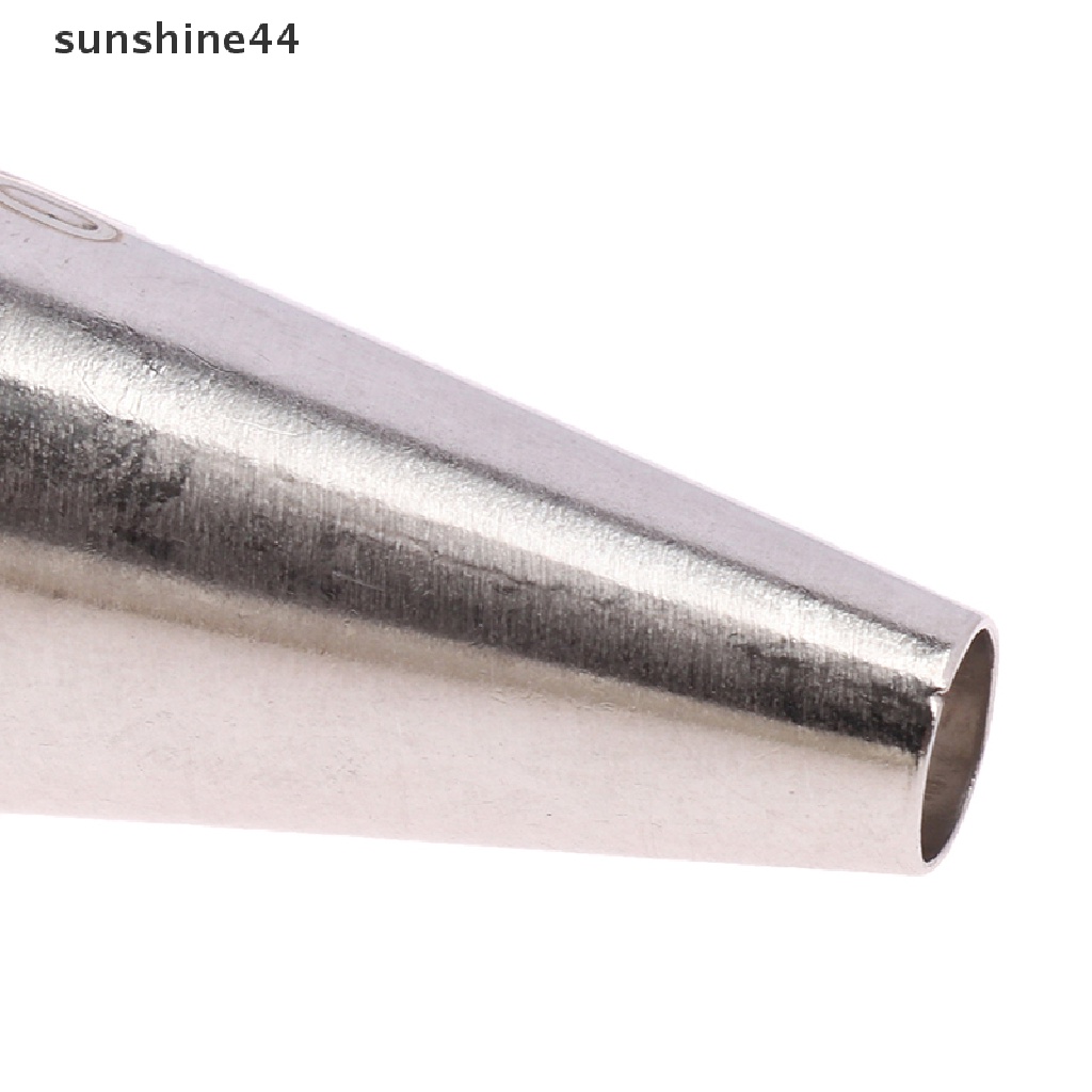Sunshine Lampu Sorot Led Tenaga Surya #10pcs Spuit Piping Bahan Stainless Steel Untuk Dekorasi Kue