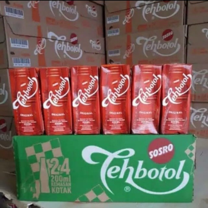 

TEH BOTOL SOSRO KOTAK 200 ML 1 DUS ISI 24 PCS