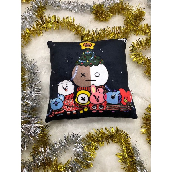 Bantal Chirstmas Kotak Empuk Custom Christmas Kado Natal | Bantal Souvenir Aksesoris Sofa