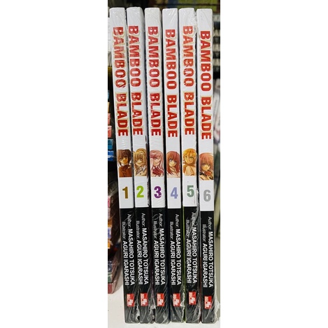 paket buku komik bamboo blade set