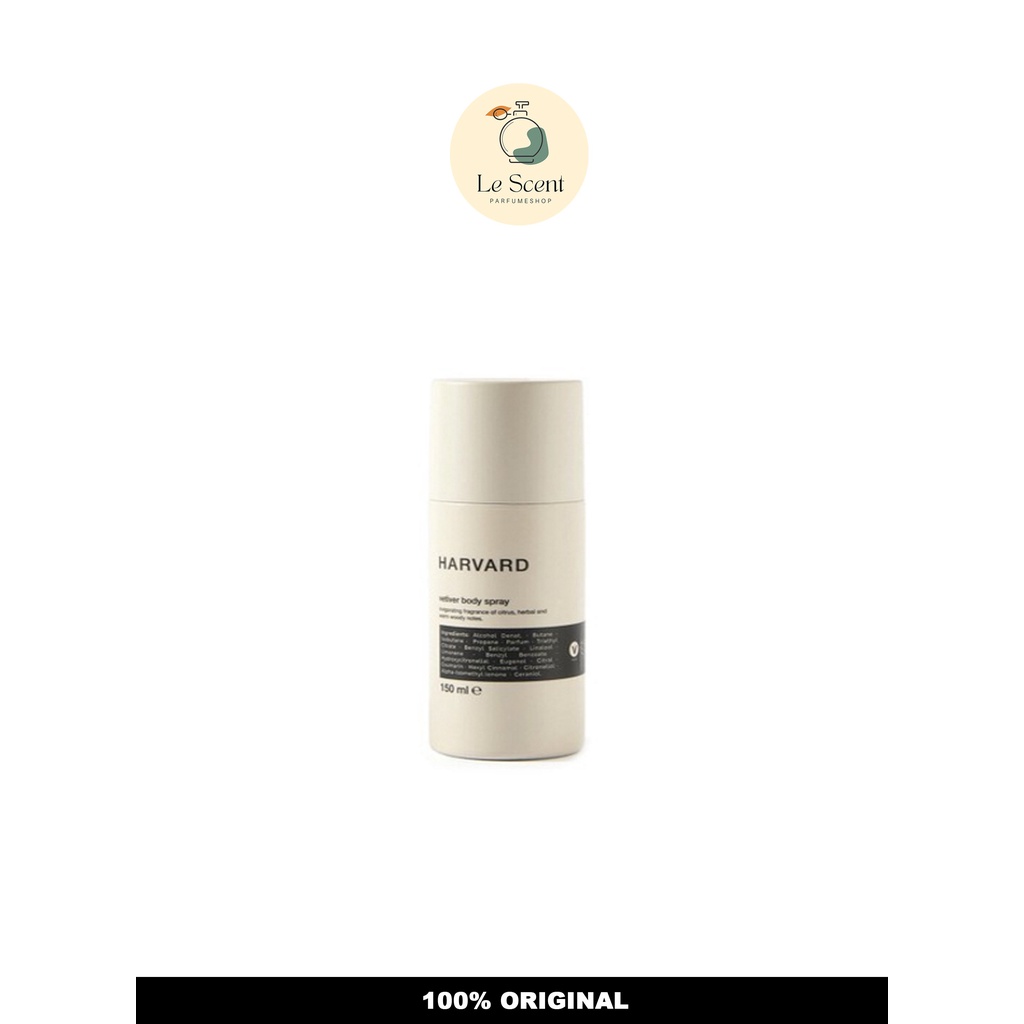 M&S MARKS & SPENCER HARVARD VETIVER BODY SPRAY 150ML
