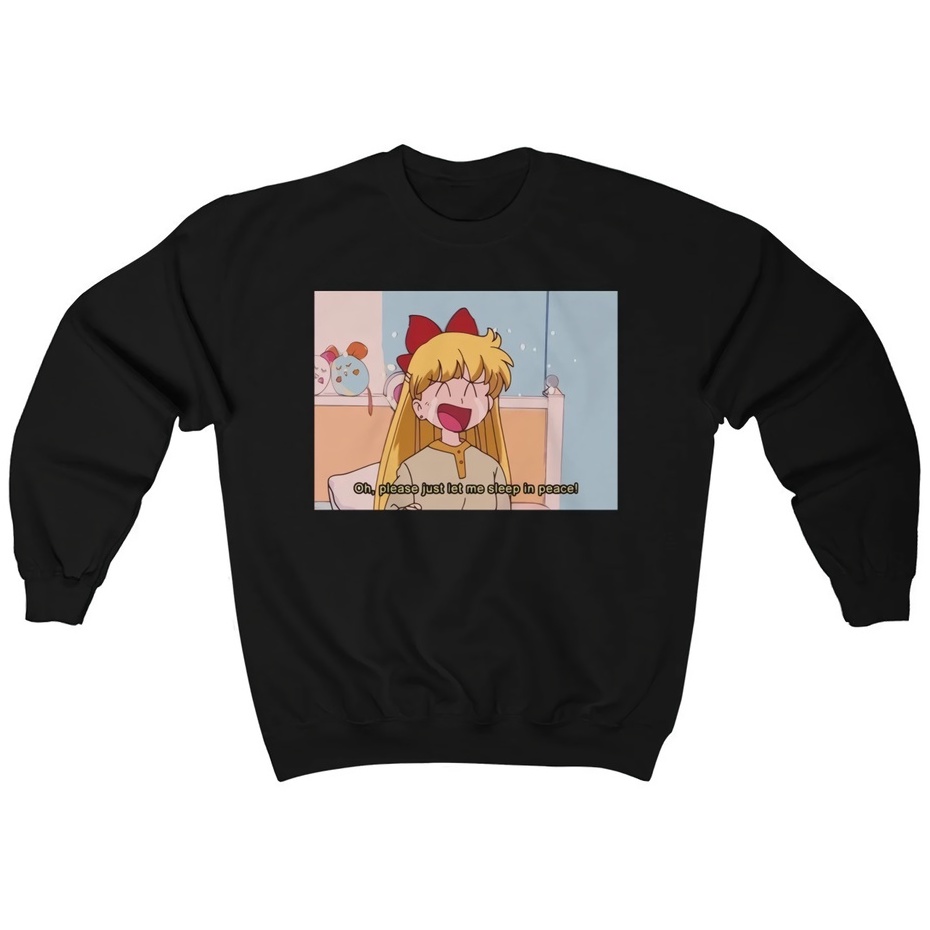 Crewneck Let me Sleep Anime Manga Premium Unisex