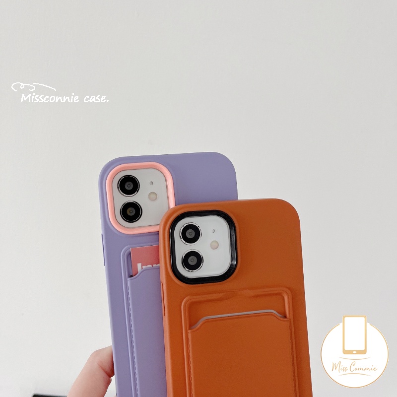 Casing Silikon iPhone 11 12 13 14 Pro MAX 6 6S 7 8 Plus XR X XS MAX SE 2020 Warna Macaron