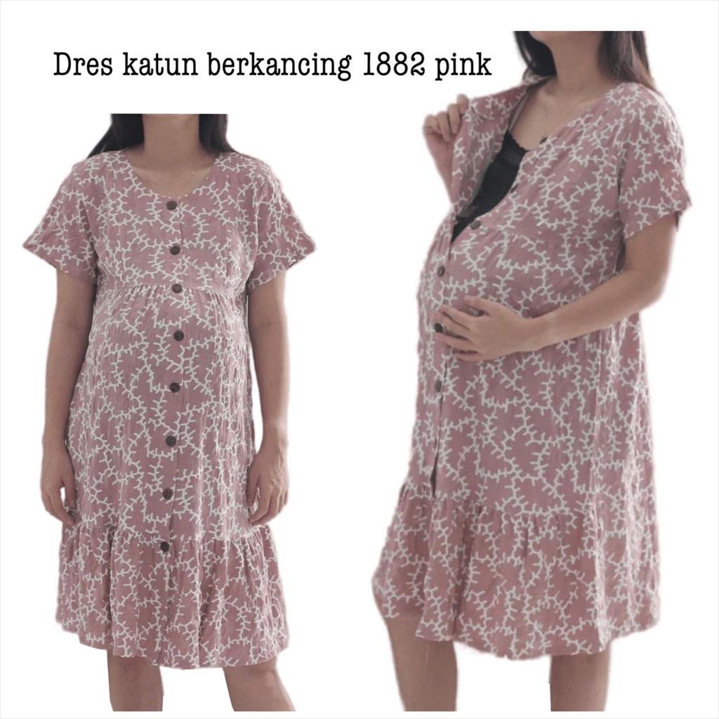 Dress Katun Berkancing 1882