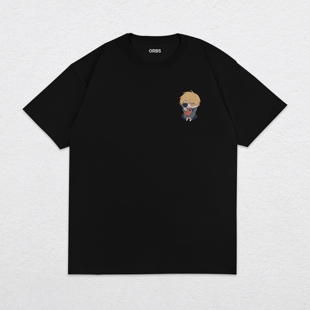 ORBSCO T-Shirt Kaos Distro Anime Denji Pochita Chainsaw Man