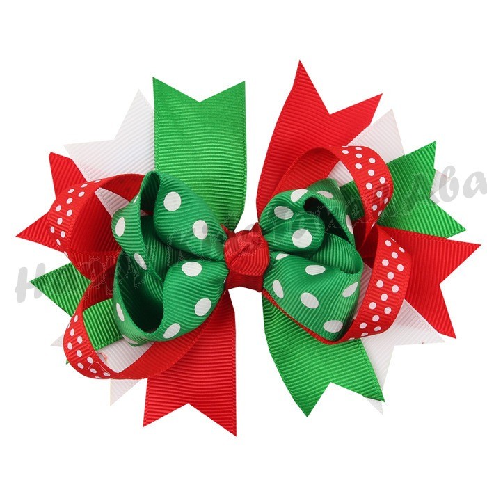 JEPITAN RAMBUT ANAK IMPORT PITA NATAL / DEKORASI NATAL / ACCESORIS RAMBUT ANAK PEREMPUAN