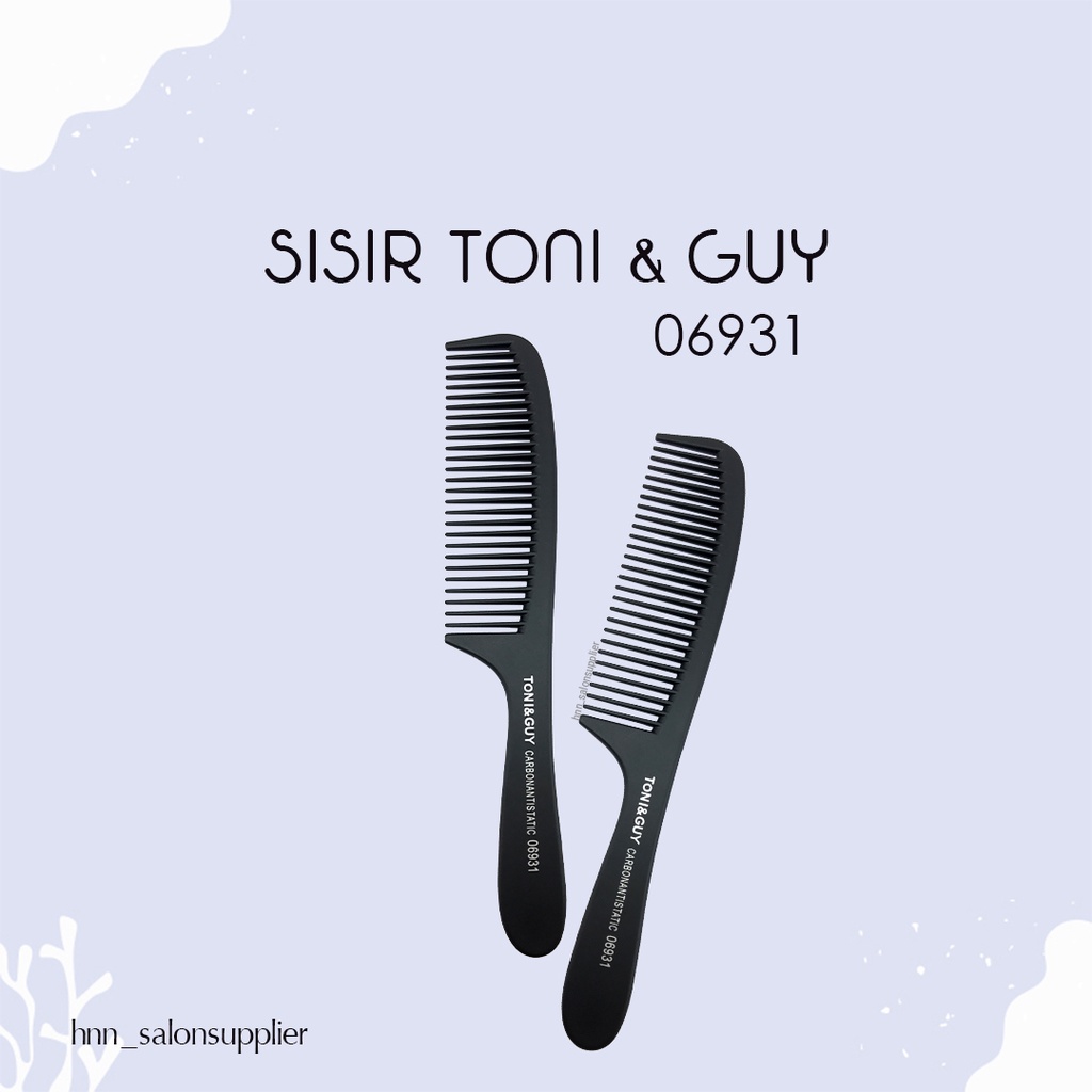 Sisir Potong Rambut Salon Barbershop Toni and Guy Professional 6931