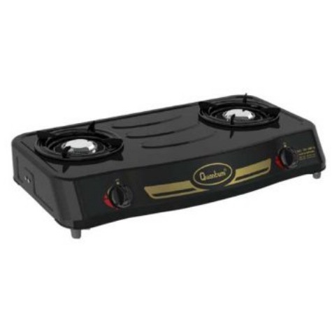 Quantum QGC201DMPB – Kompor Gas 2 Tungku-Kompor Gas-Original-New Arrival-Burner Stainless Steel