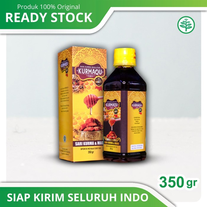 Sari Kurma Kurmaqu 100% Madu& Kurma Asli Tanpa Campuran Bahan Pengawet