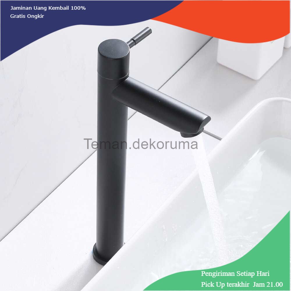 TD - PR VEMUSE Keran Air Bathroom Single Cold Faucet Stainless Steel - WB132