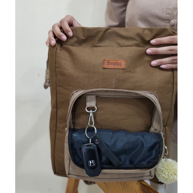 Dumi Dumpling 2in1 Bag Tas 2 Fungsi(Bisa Ransel &amp; Slingbag)