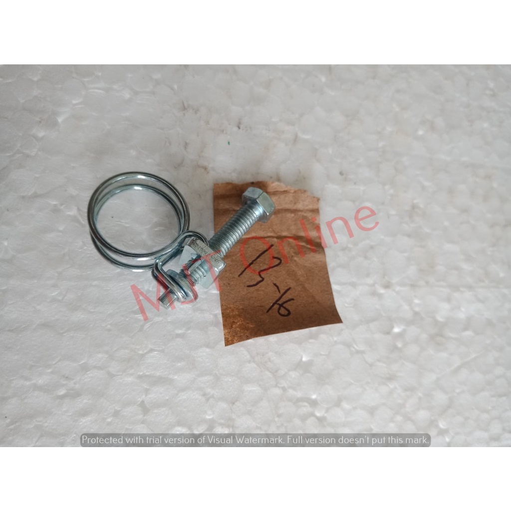 Jual Clamp Slang Selang Kawat Klem Selang Kawat 13mm 16mm JCK