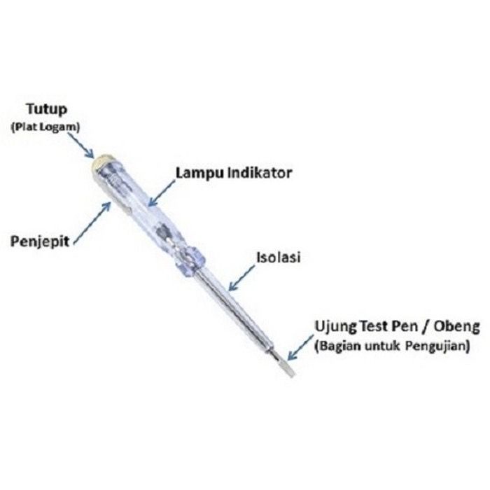 Obeng mini Tespen- Test pen Listrik Lampu tools tool perkakas