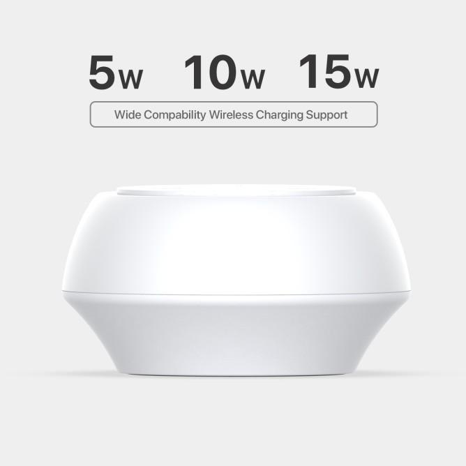 Kiip D2 Desk Lamp Wireless Charger Lampu Tidur Lampu Meja Lampu Baca