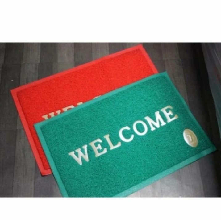 keset karet welcome / keset kaki alas kaki
